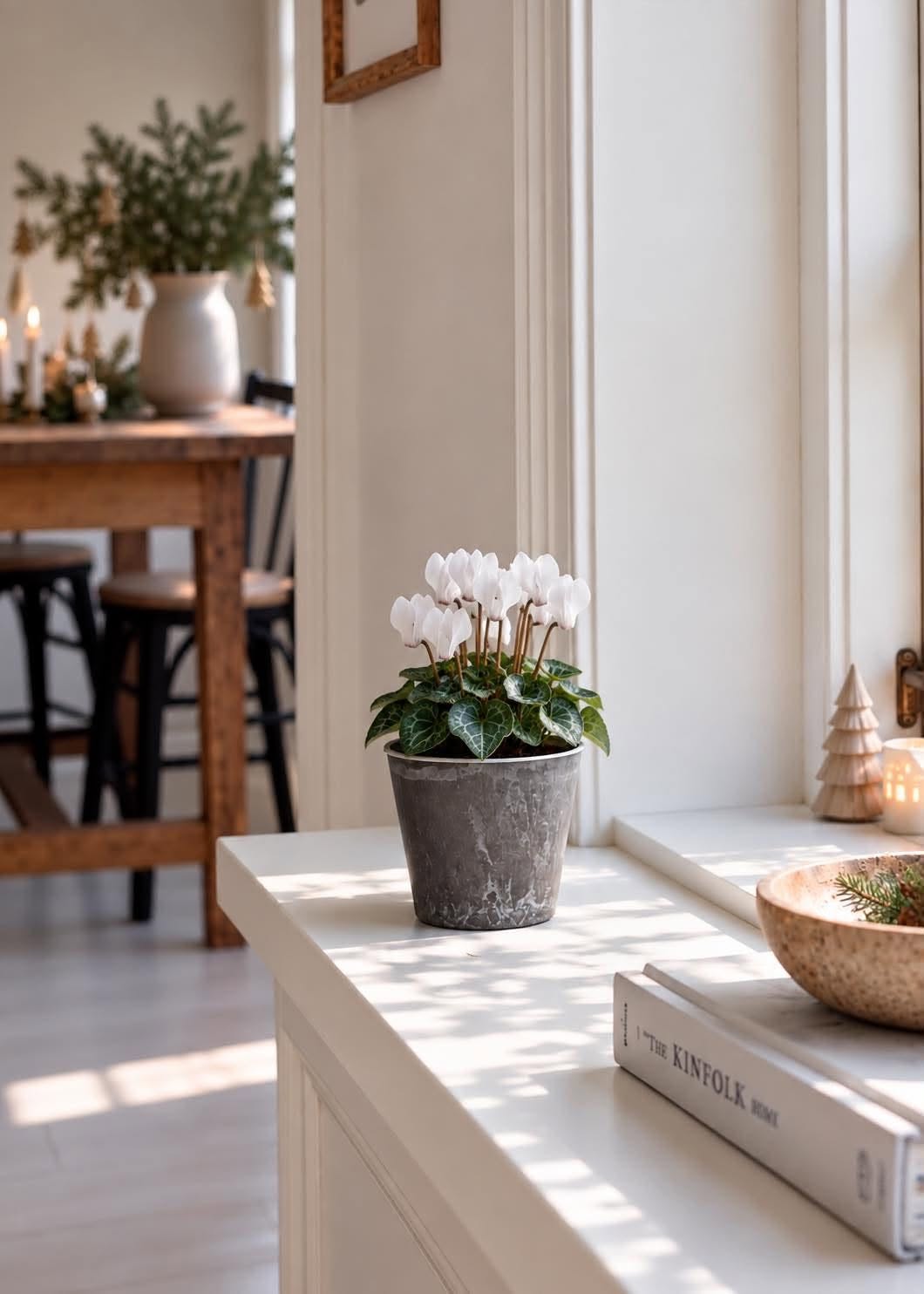 Potte i betong-look – Liten
