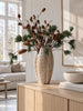 Vase i stentøj 28cm - Brun