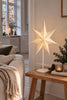 Stjerne bordlampe - Hvid – Dekorativ lampe