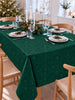 Juleduk Jacquard - Grønn 320cm