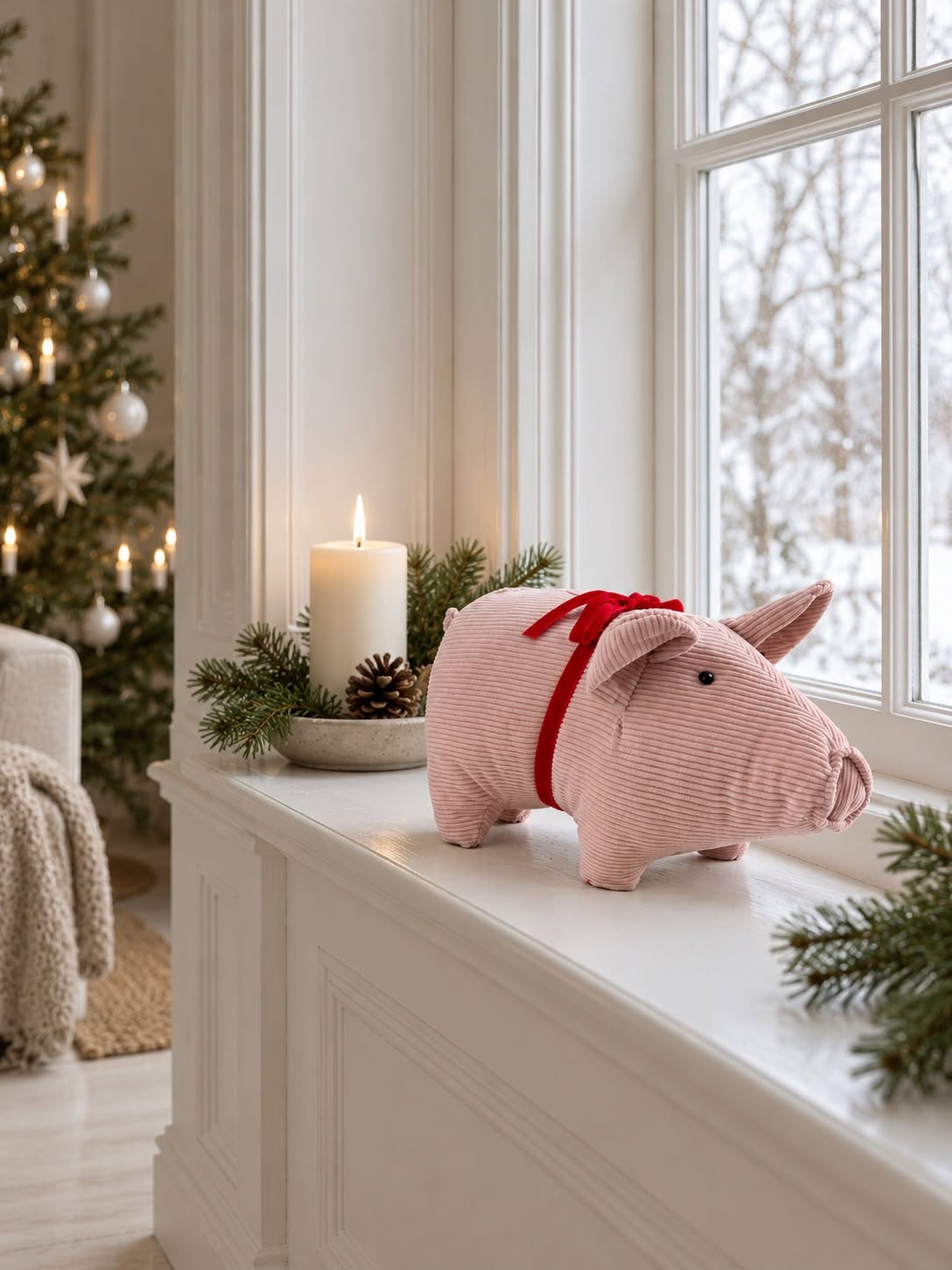 Julegris i fløjl