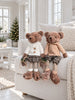 Julebamse jente – Dekorativ Figur
