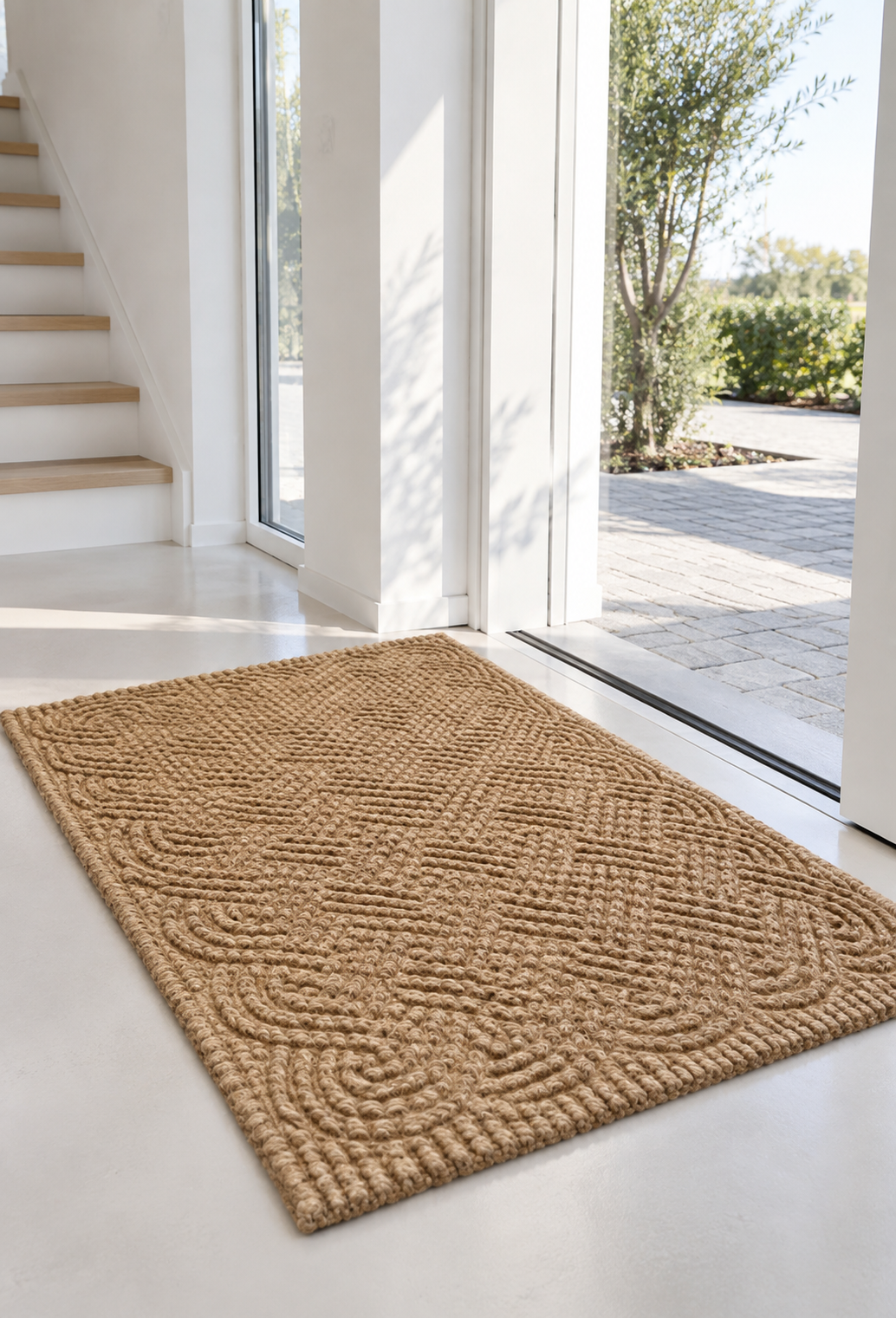 Dørmatte kokosfibre XL - 85x130cm