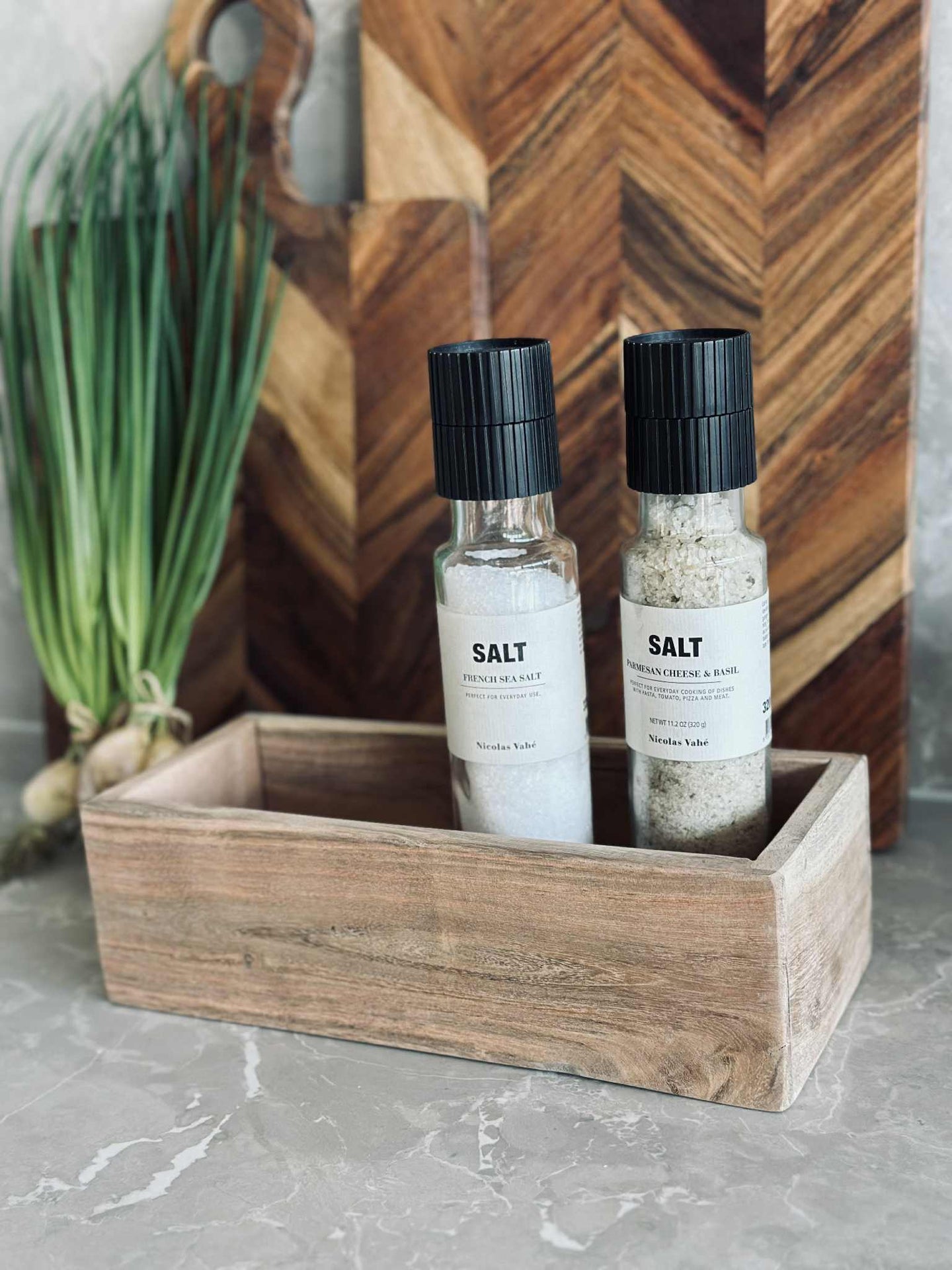 Oppbevaringskasser - Sett med 2 stk.