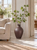 Vase metal - Brown – Mørkebrun metallvase