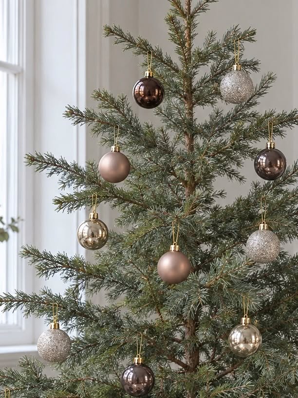 Julekuler 20 stk – Brune nyanser