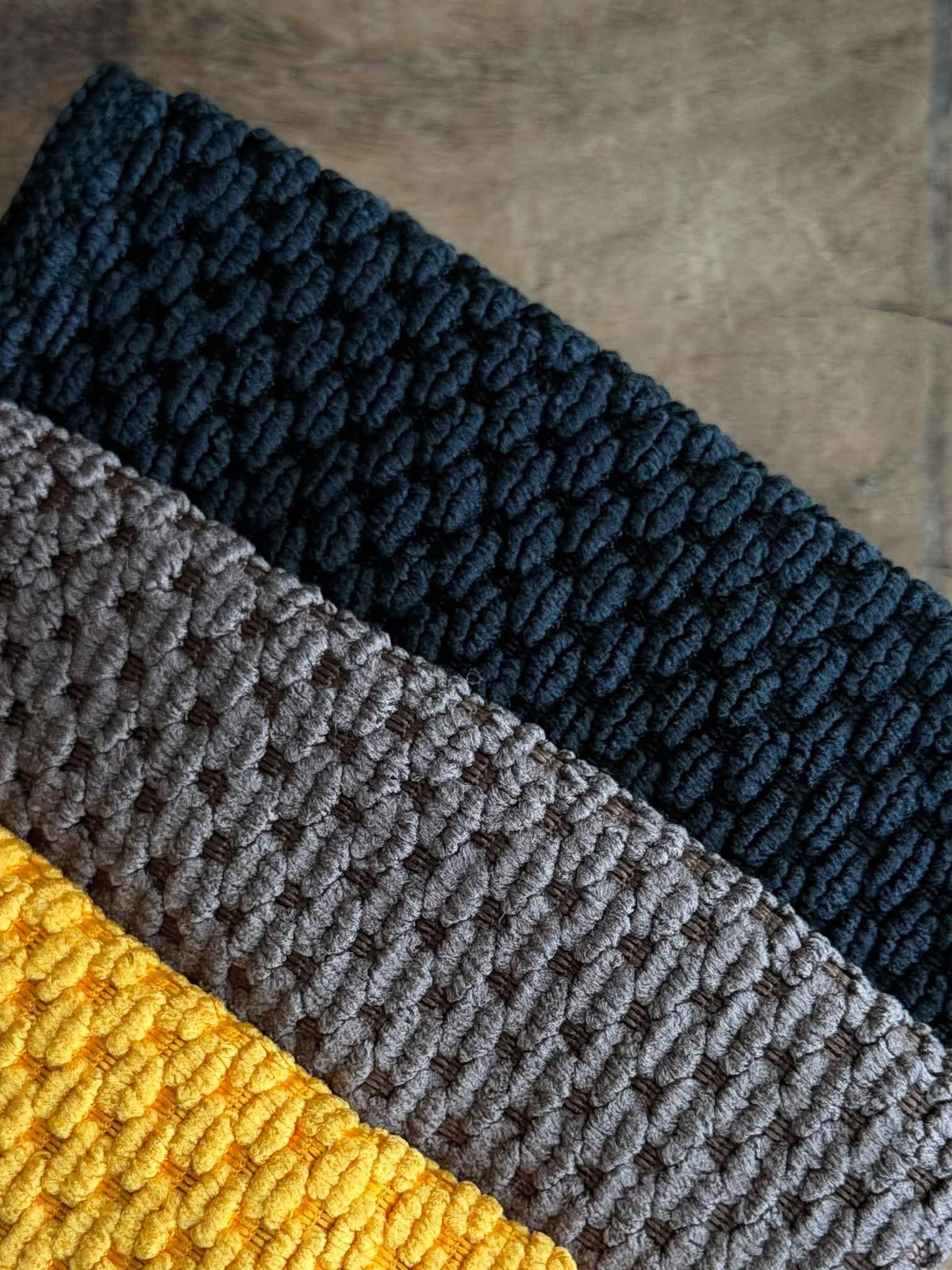 Klut mikrofiber vaflet - 3 stk Mango