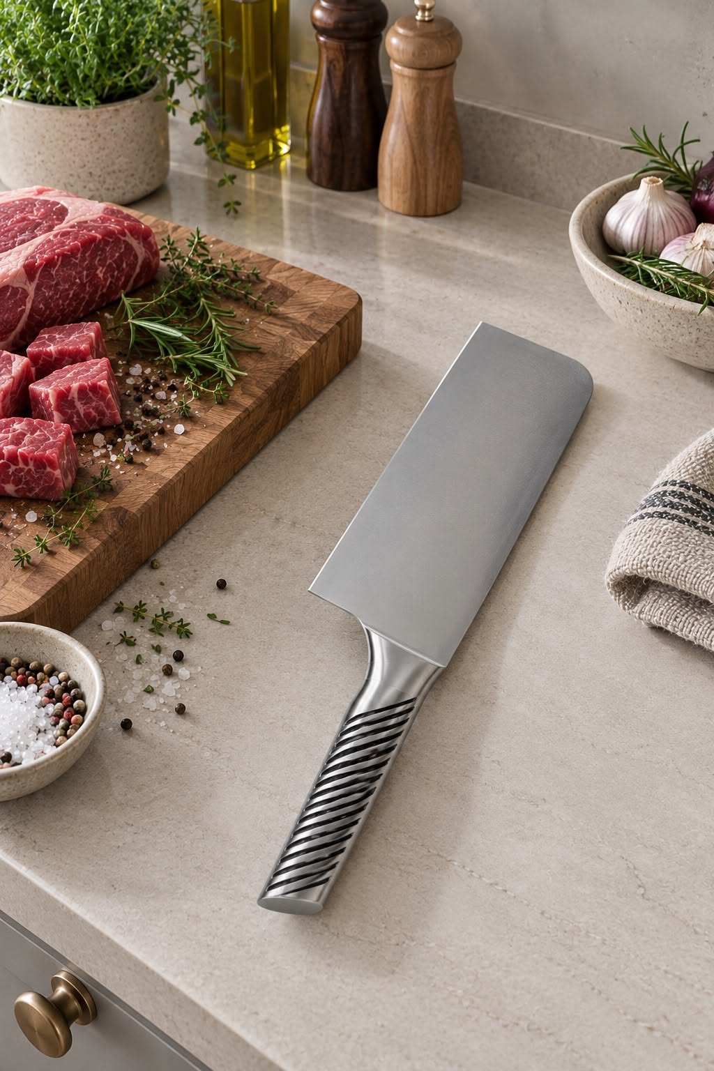 Cleaver-kniv SAIKA – rustfritt stål