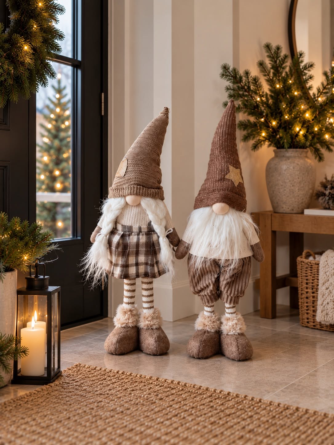 Nisser – rutete julefigurer