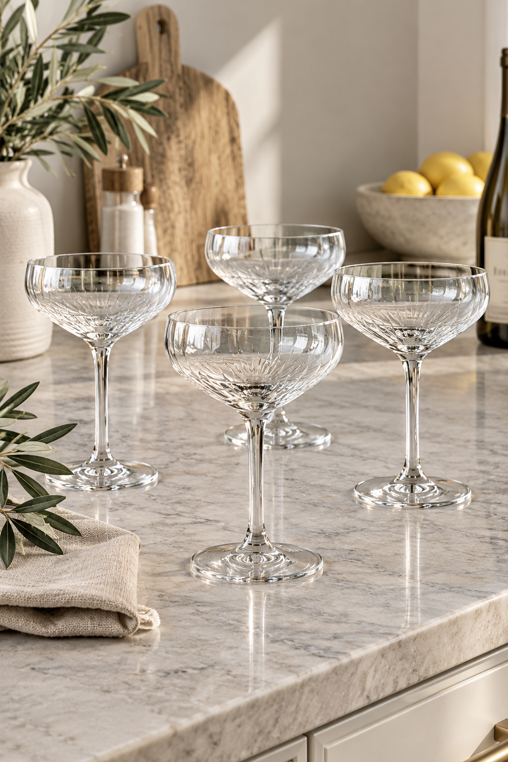 Cocktail CRYSTAL glass - 4 stk.