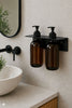 Dobbelt oppheng til dispenser - Black