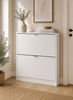 Skoskap med 2 rom - White
