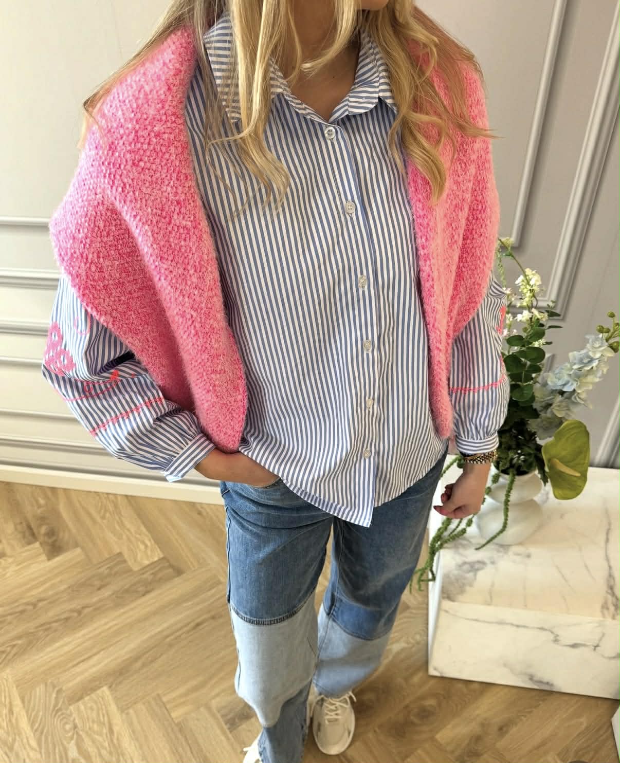 Strikk Anouk - Rosa