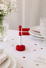 Flagg Dannebrog keramikk - 13 cm