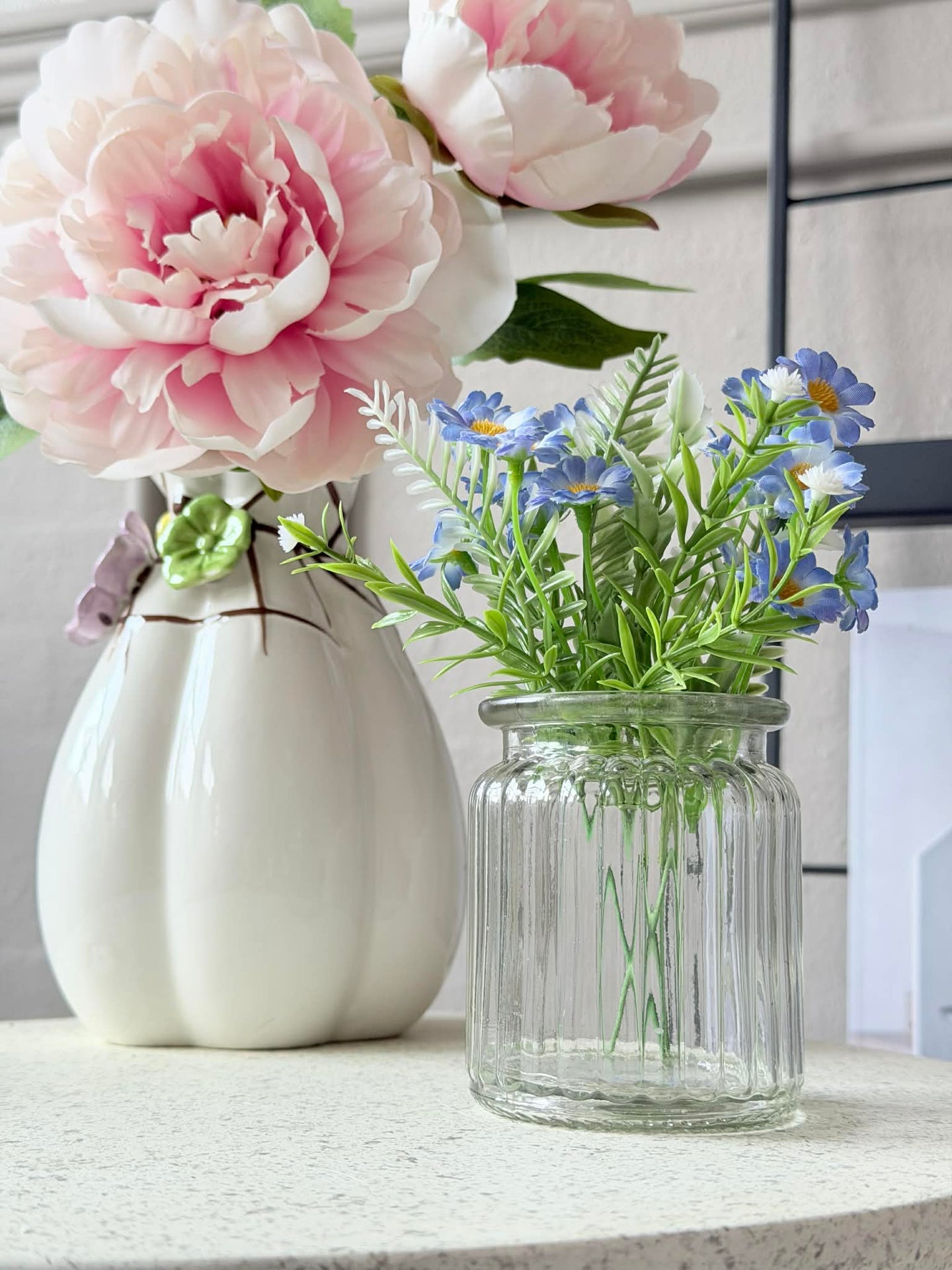 Blomster i vase - Flere farger