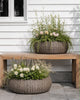 Kurvsett Rattan - Natur 2 stk.