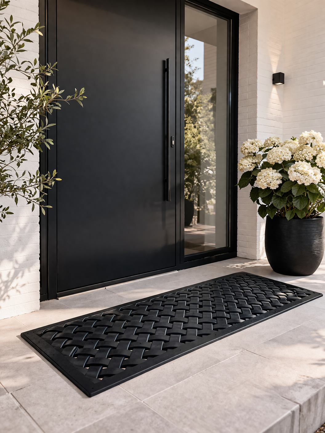 Dørmatte XL – Svart 45x120 cm