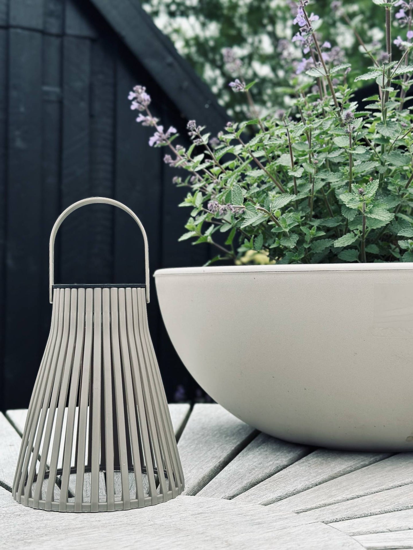 Lykt med solceller 14cm - Flere fargevalg