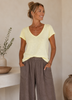 T-shirt Marianna - Giallo