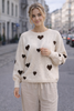 Strikk Clover Knit - Beige
