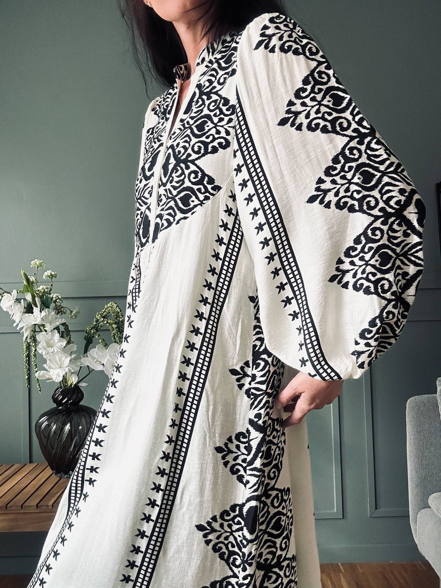 Kjole Beige - Boheme cotton
