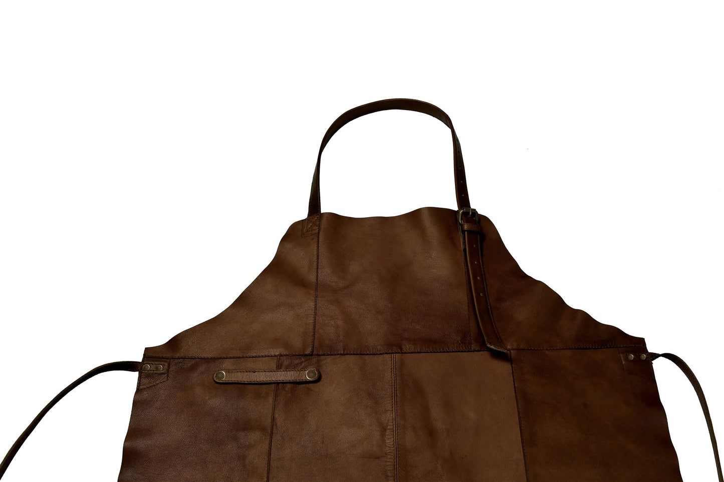 Skinnforkle Faust – Dark brown