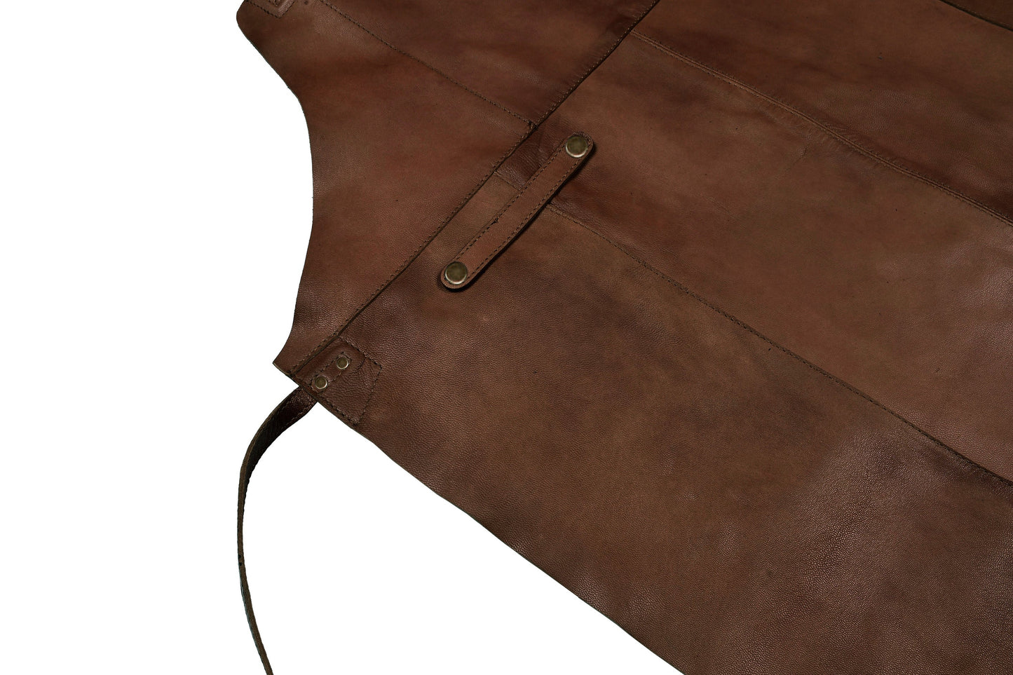 Skinnforkle Faust – Dark brown
