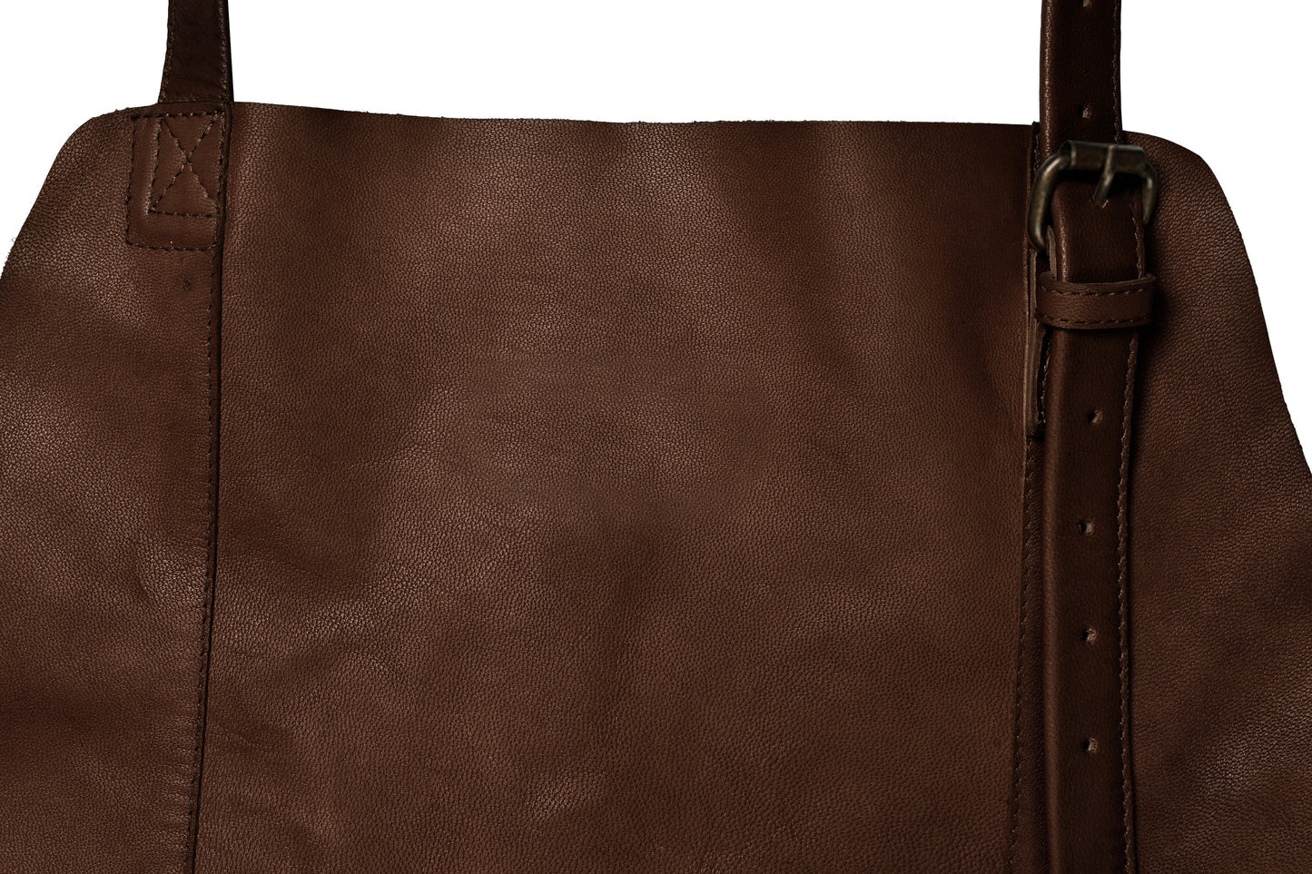 Skinnforkle Faust – Dark brown