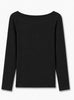 Bluse Ingrid - Sort Cashmere mix