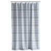 Dusjforheng - Tartan linen blue - 180 cm x 200 cm