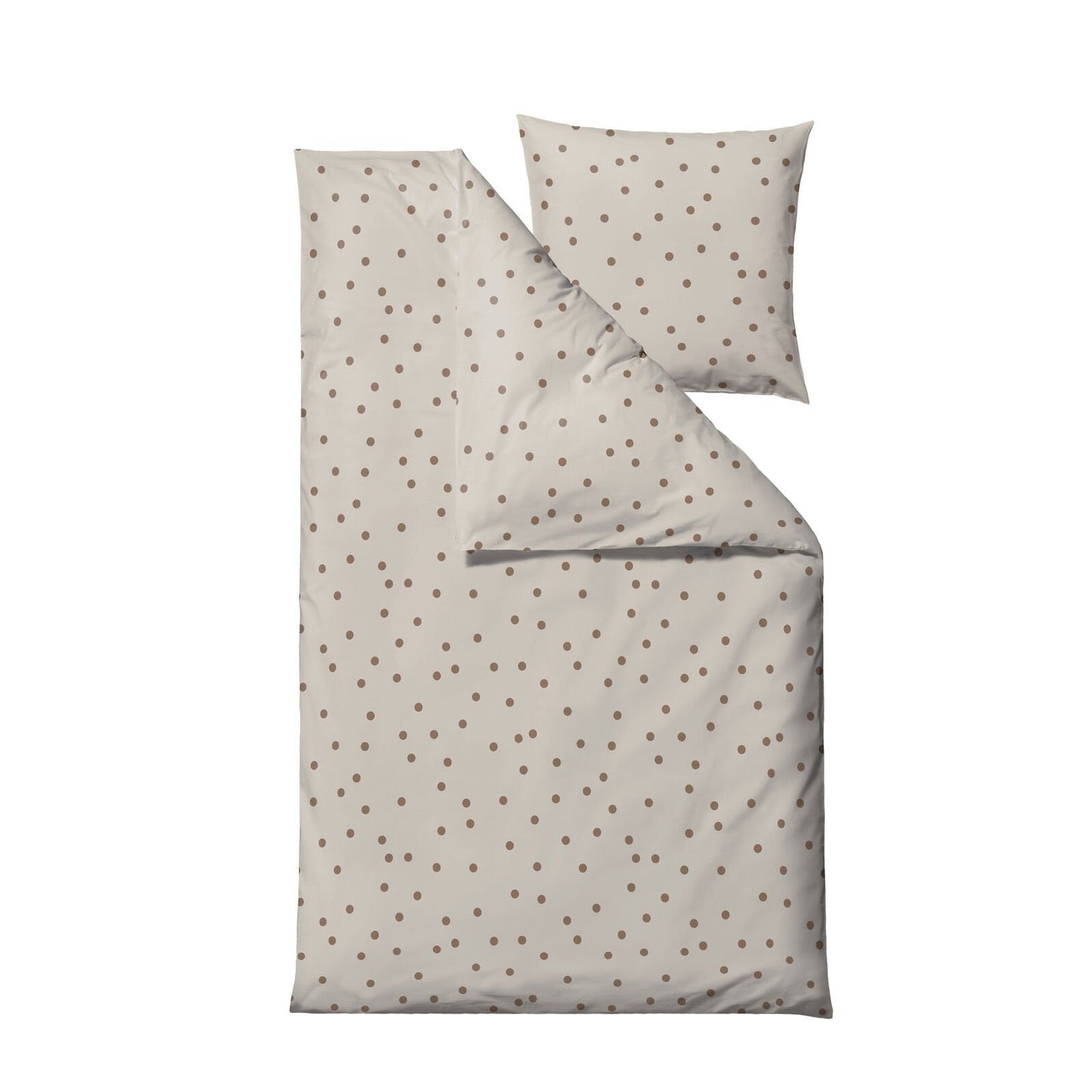 Sengesett, Solaris varm taupe, 140x200 - 63x60