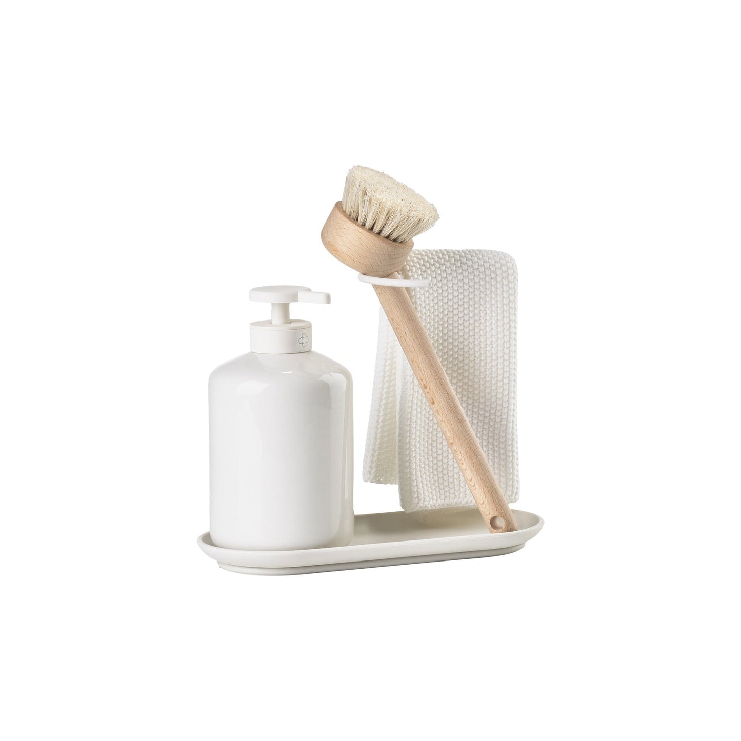 Oppvasksett - 4 deler - Hvit