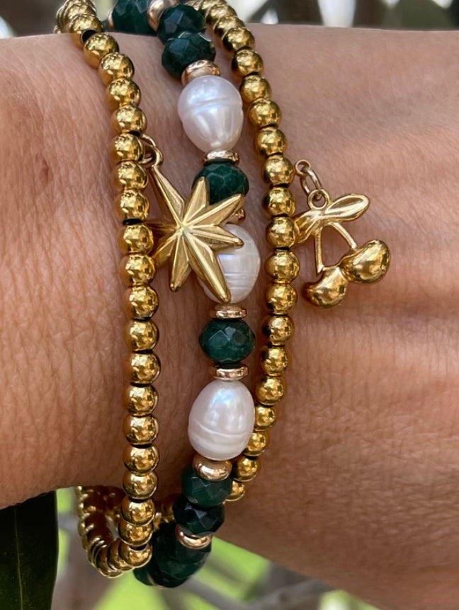 Armbånd Juliane - Emerald