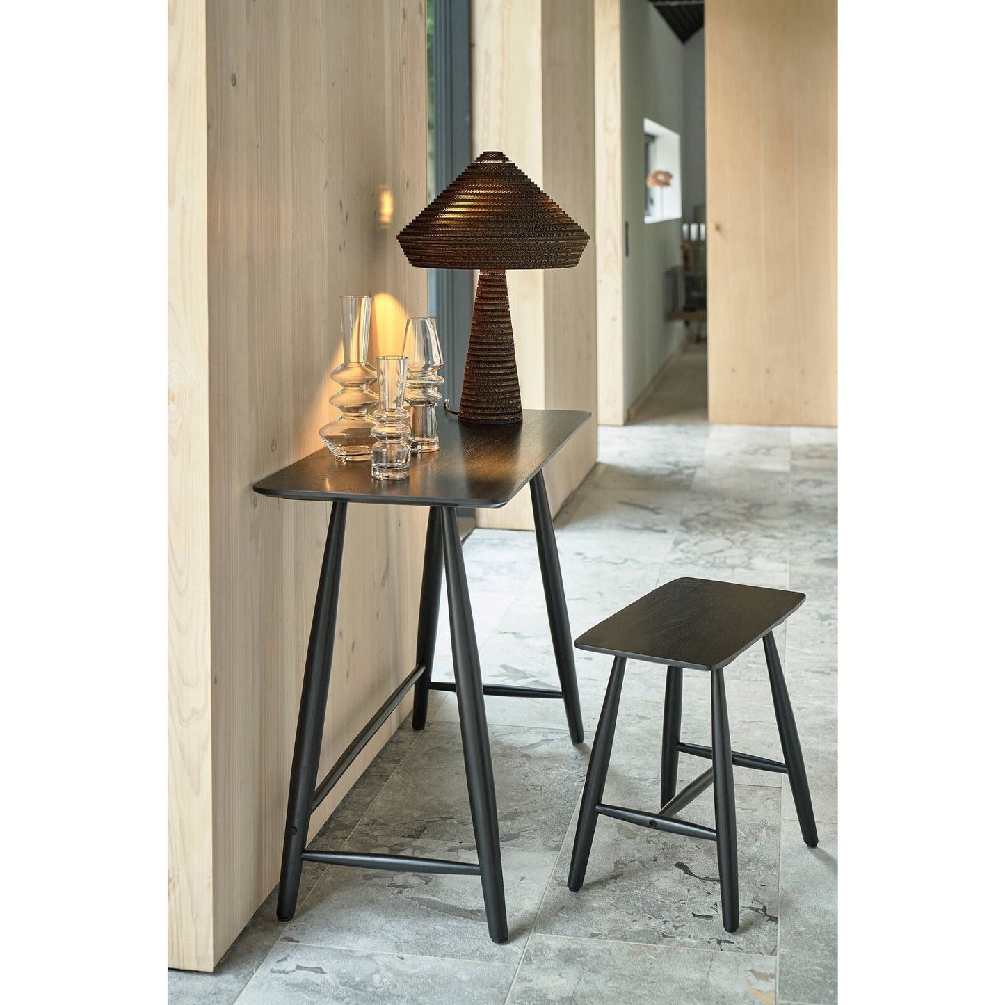 Krakk - eik natur / svart