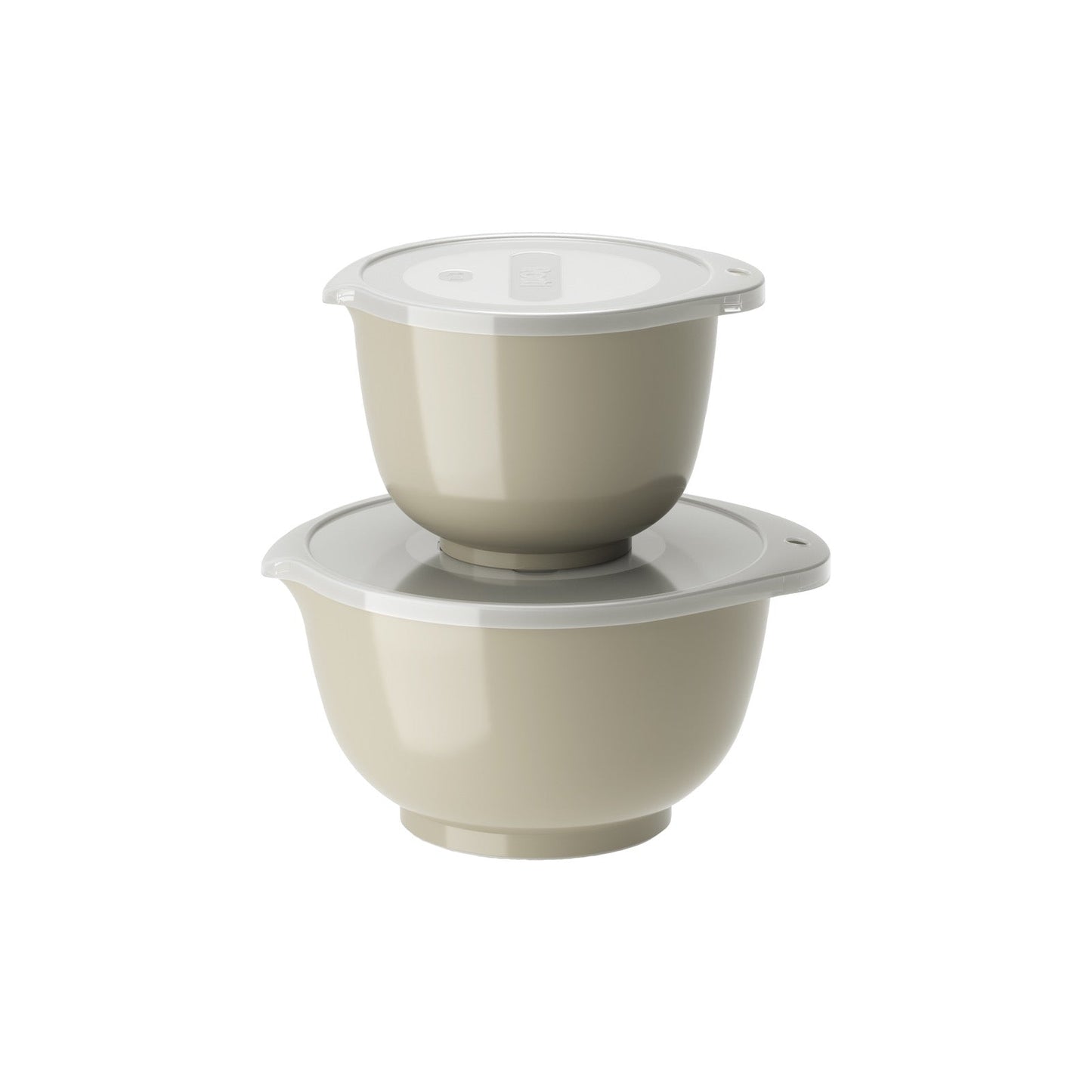 Bolle sett - med lokk - 4 deler - Humus