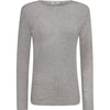 Bluse Drew Cashmere mix - Light Grey Melange