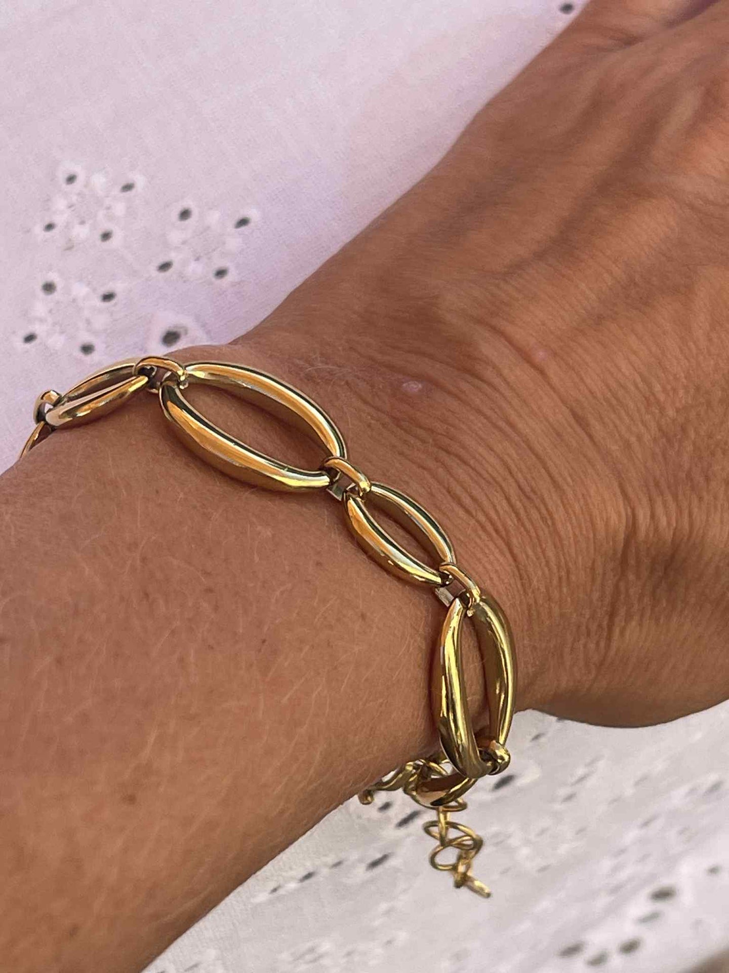 Armbånd GIO - Vannfast - Forgylt