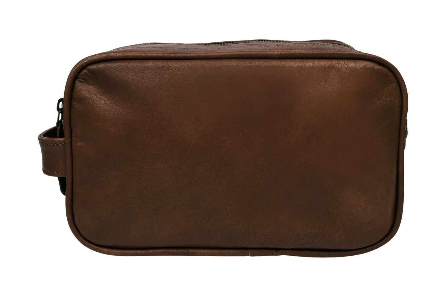 Dobbel toalettmappe Faust - Dark brown