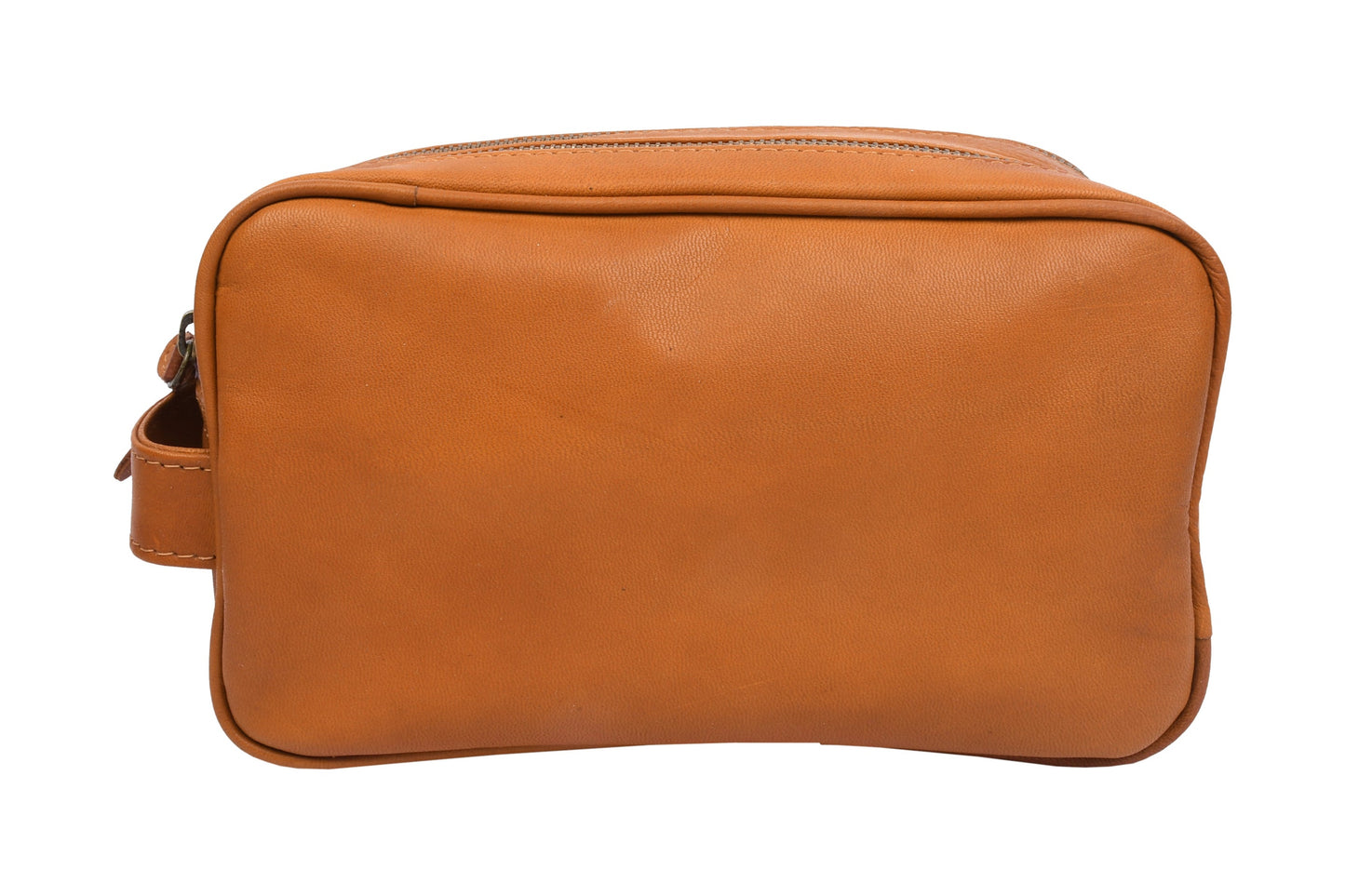 Dobbelt toalettveske Faust - Cognac