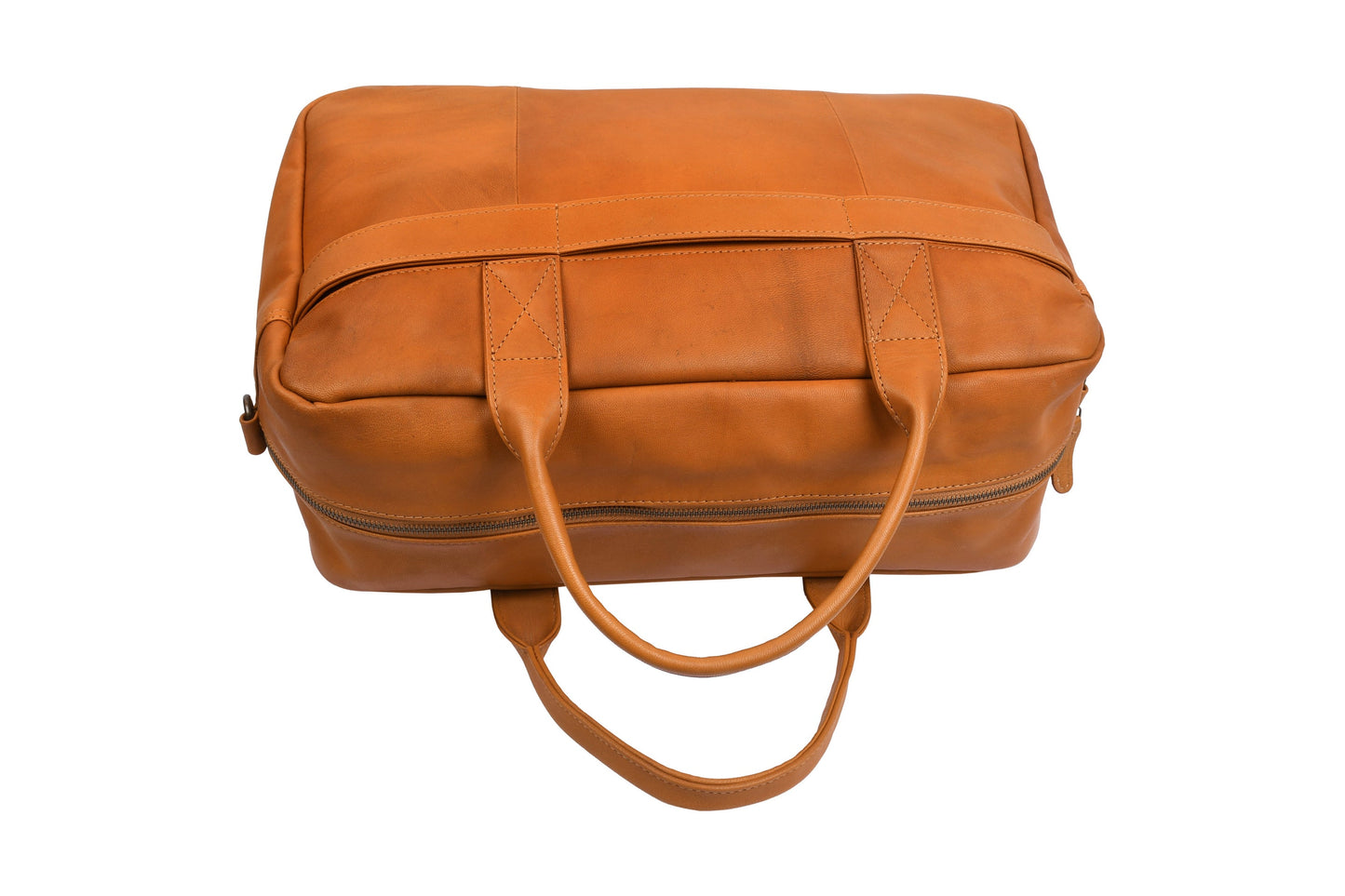 Weekendveske small Faust - Cognac