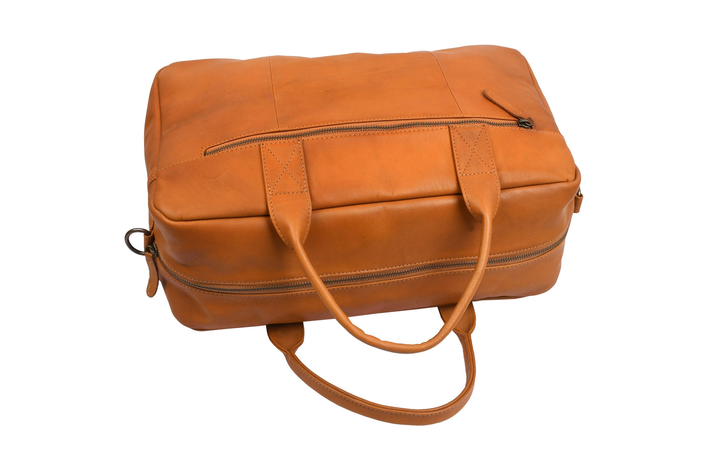 Weekendveske small Faust - Cognac