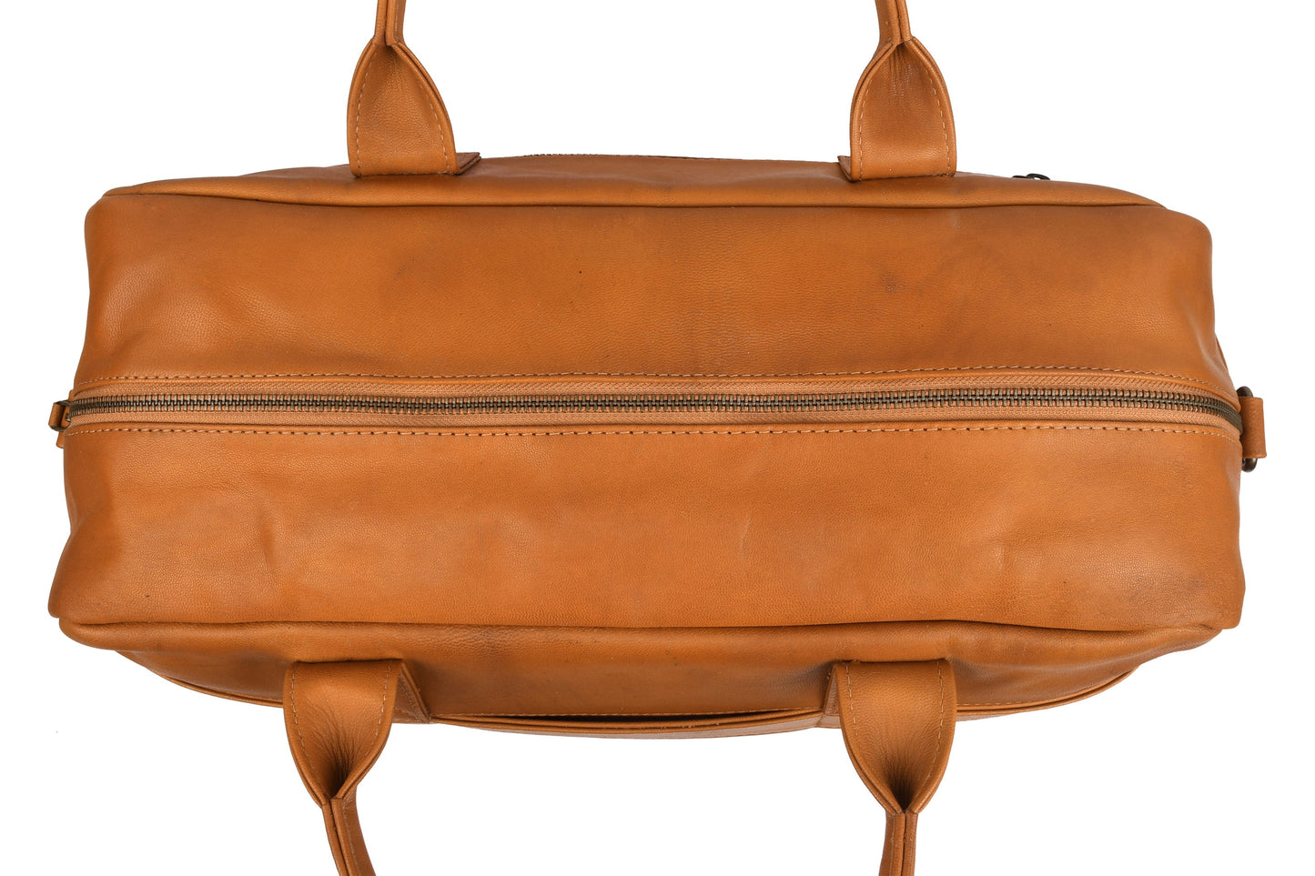 Weekendveske small Faust - Cognac