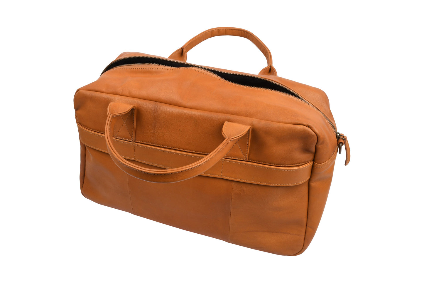 Weekendveske small Faust - Cognac