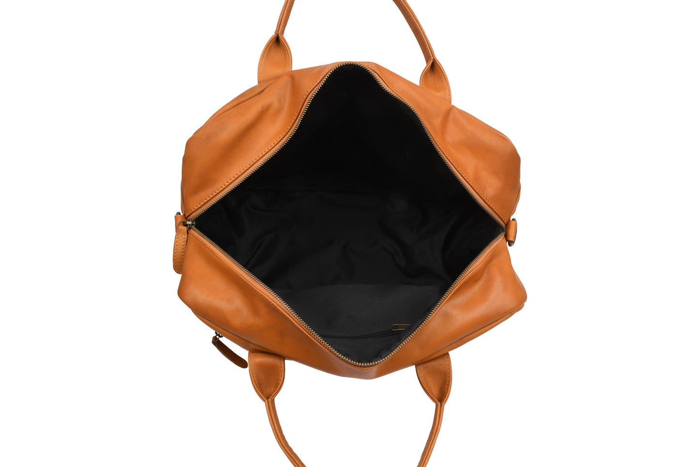 Weekendveske small Faust - Cognac