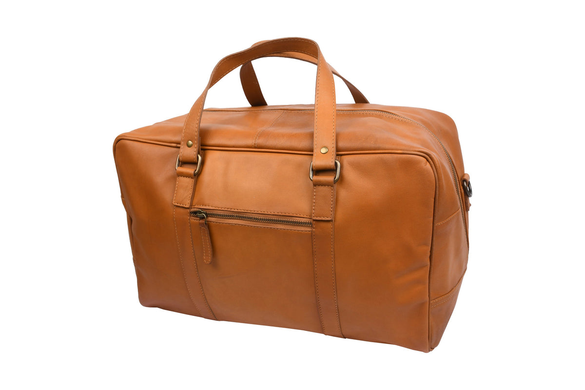 Weekendveske Faust - Cognac