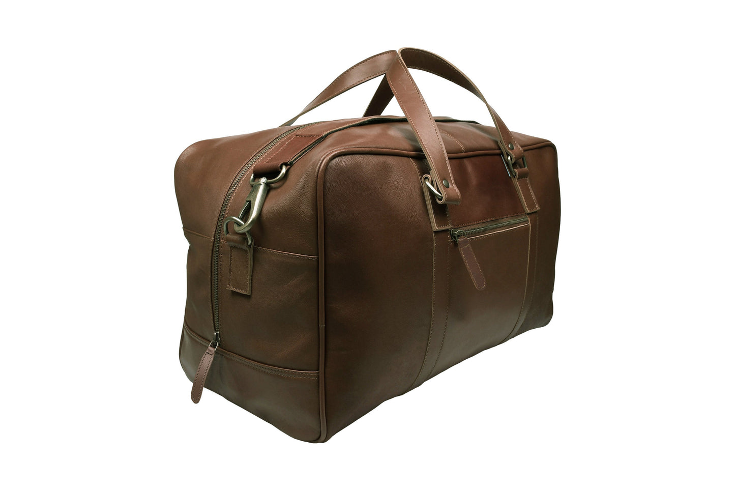 Weekendveske Faust - Dark cognac