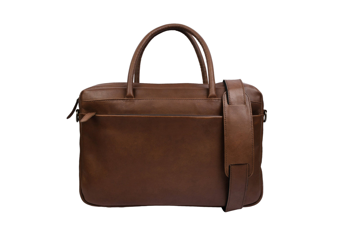 Laptopveske Faust dobbelt - Dark brown