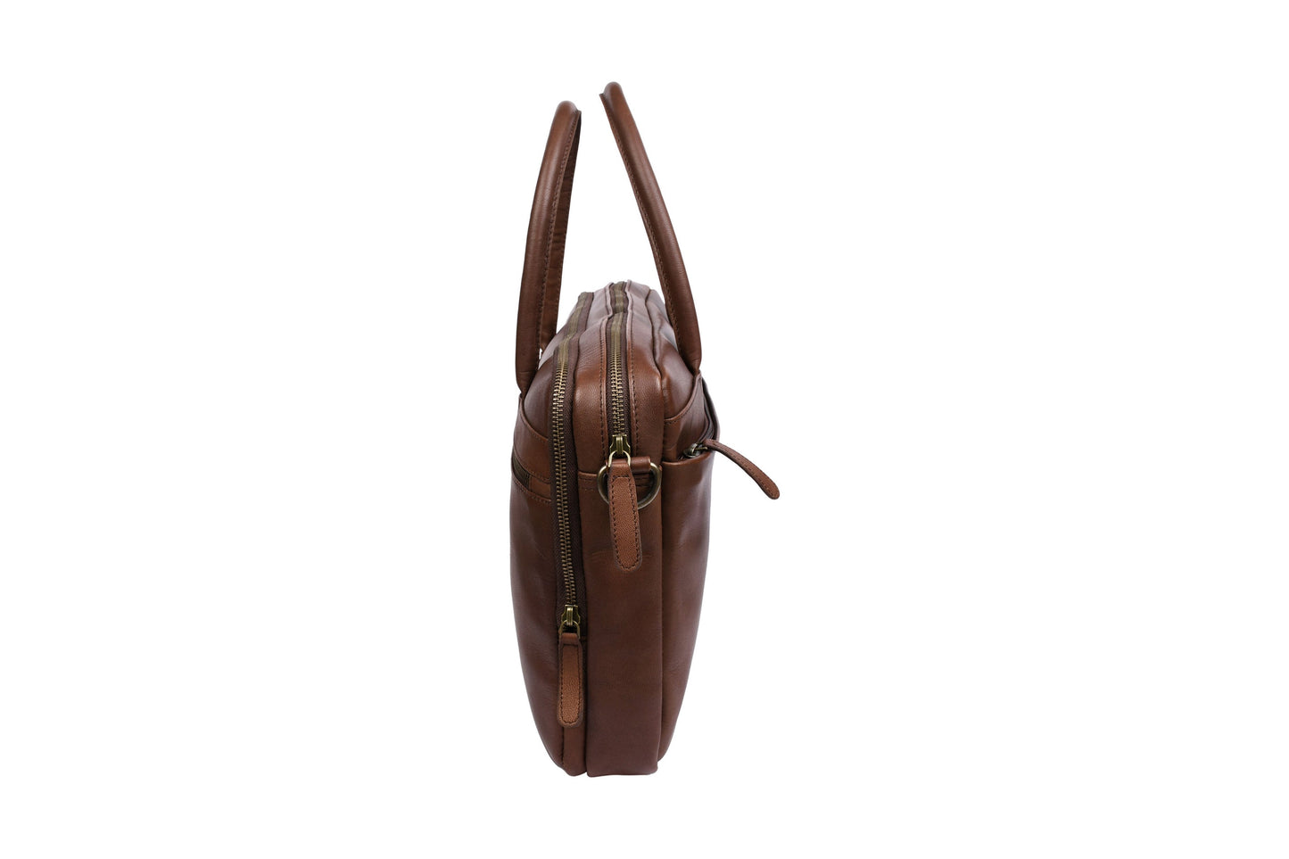 Laptopveske Faust dobbelt - Dark brown