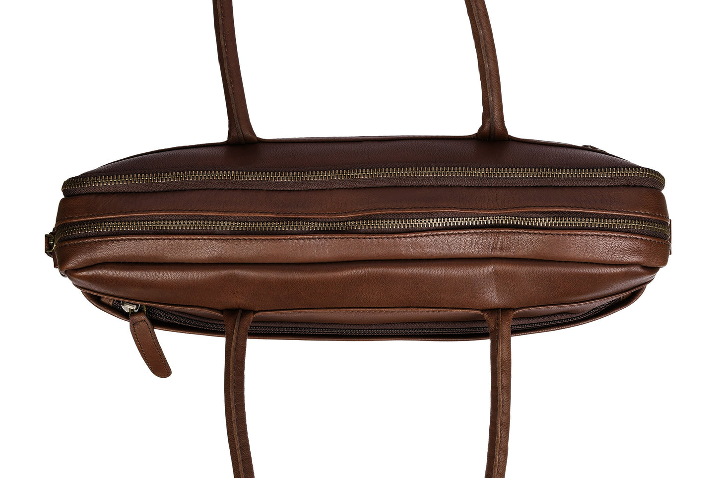 Laptopveske Faust dobbelt - Dark brown