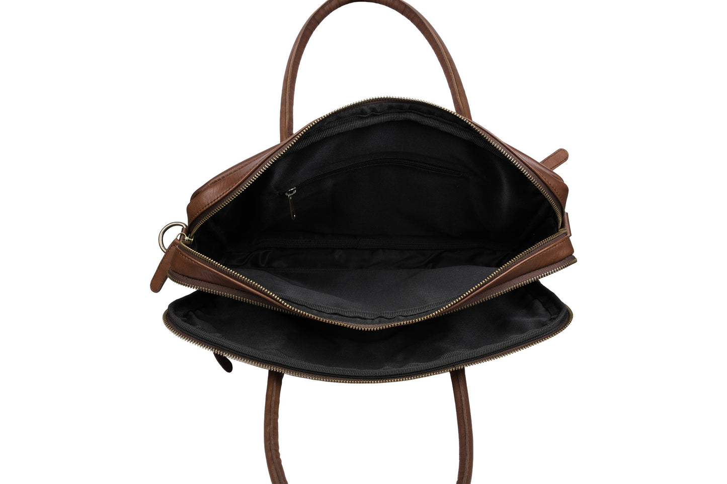 Laptopveske Faust dobbelt - Dark brown
